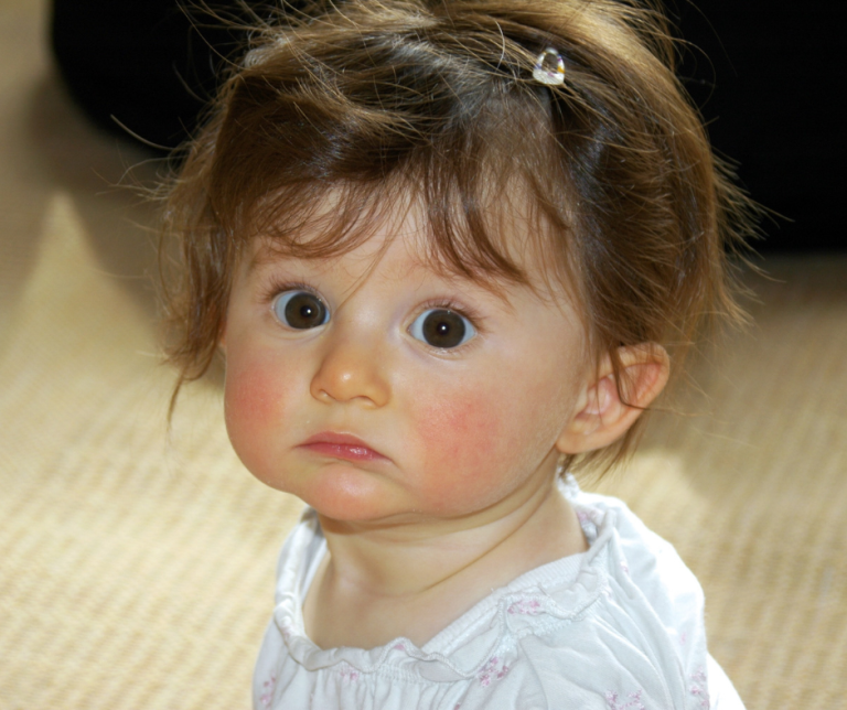 An image of a preschooler to represent the child at the heart of safeguarding